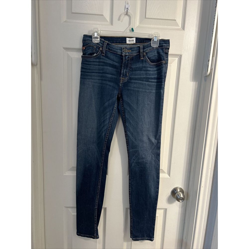 Hudson Women's Jeans Size 28 Straight Leg Tall Crop Skinny